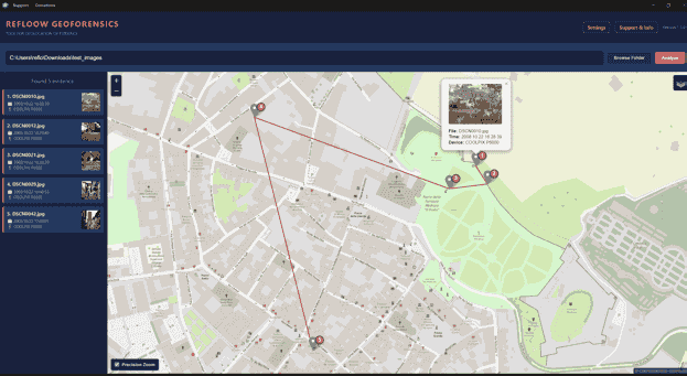 Refloow Geo Forensics Showcase