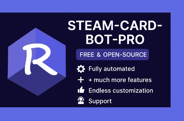 Refloow Steam Card Bot PRO Banner